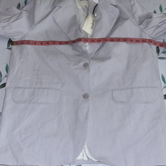 BA&SH
Veste Alea cotton blazer lilac - Picture 7 of 9